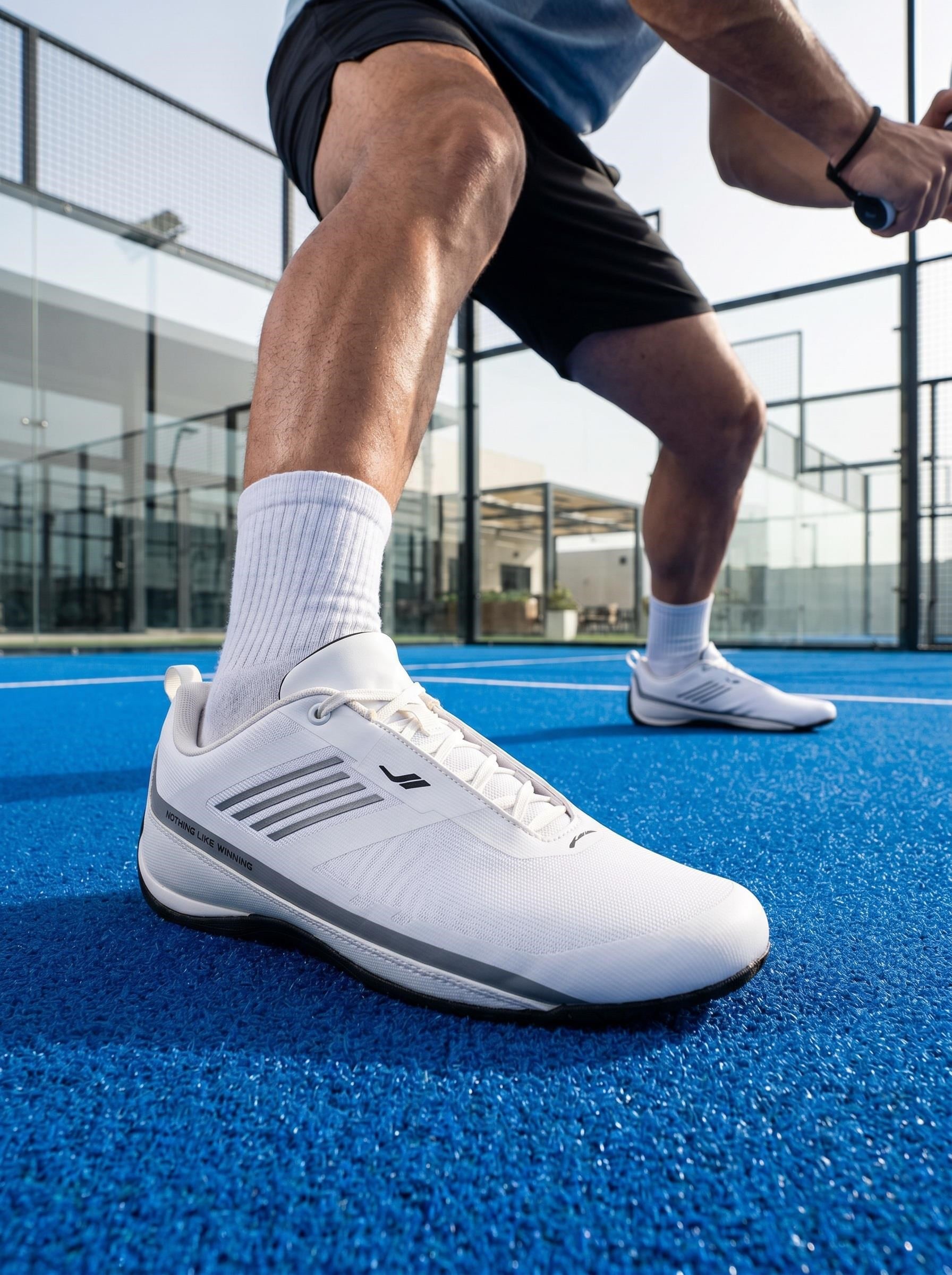 Lescon Zion 2 Beyaz Micro Fiber Erkek Spor Sneakers