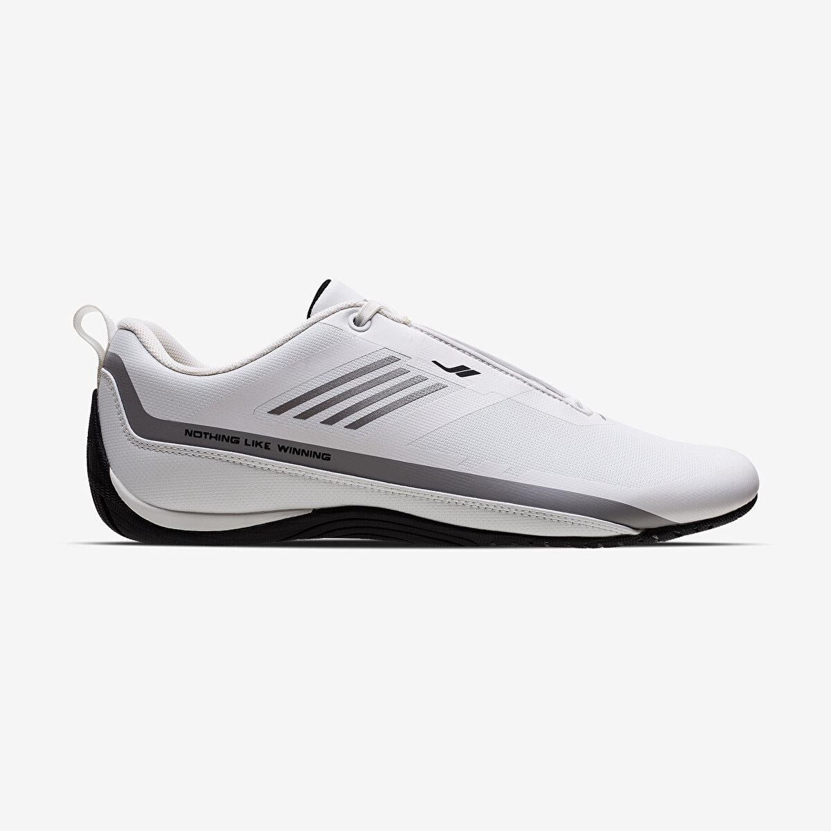Lescon Zion 2 Beyaz Micro Fiber Erkek Spor Sneakers