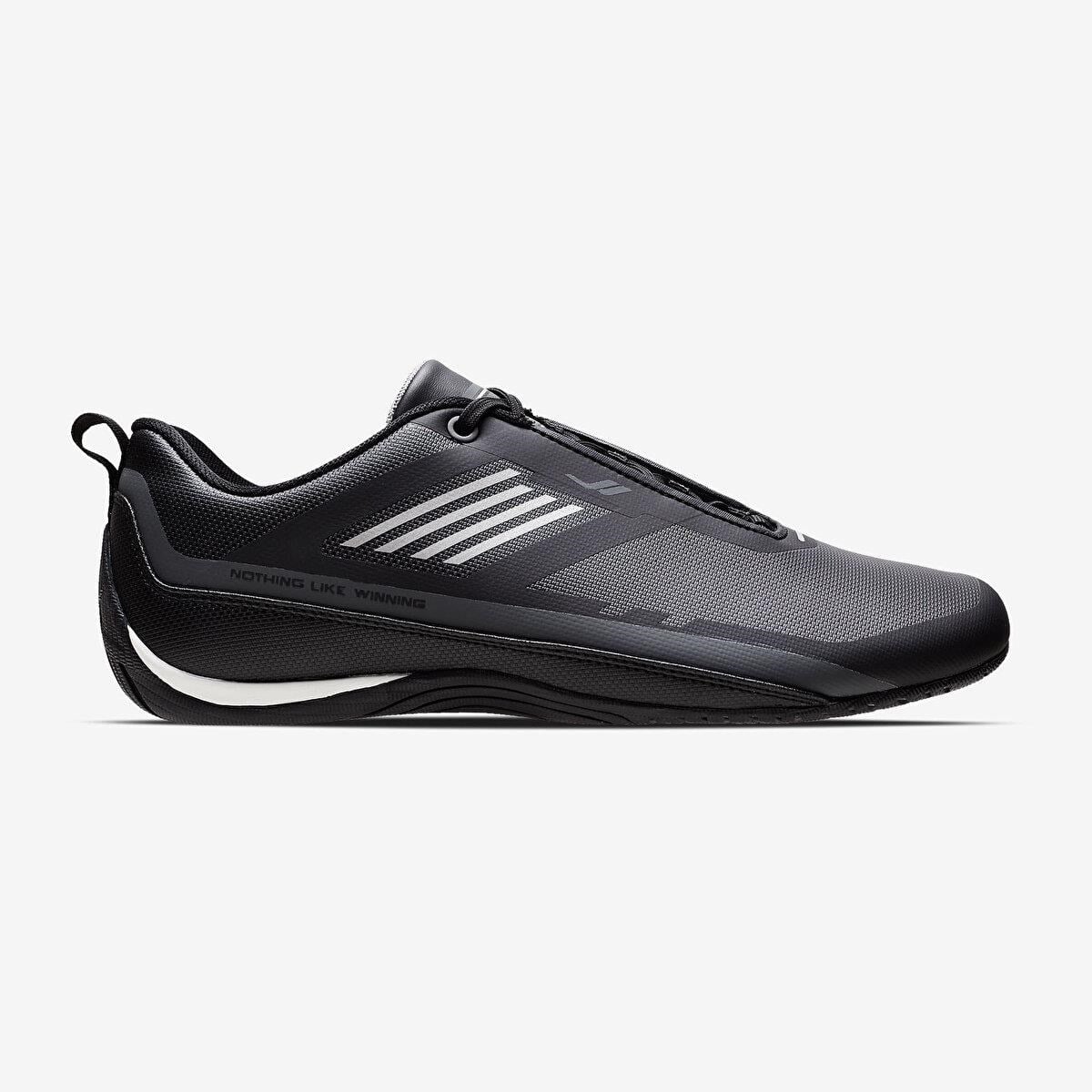 Lescon Zion 2 Siyah Micro Fiber Erkek Spor Sneakers