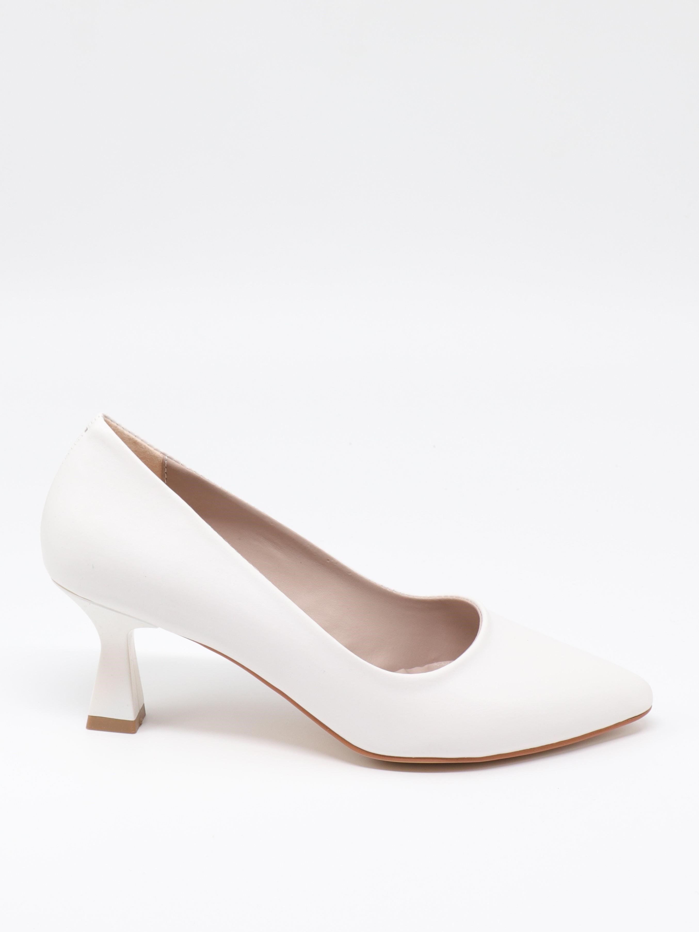 Nesil Shoes Elva 050 Beyaz Topuklu Kadın Stiletto