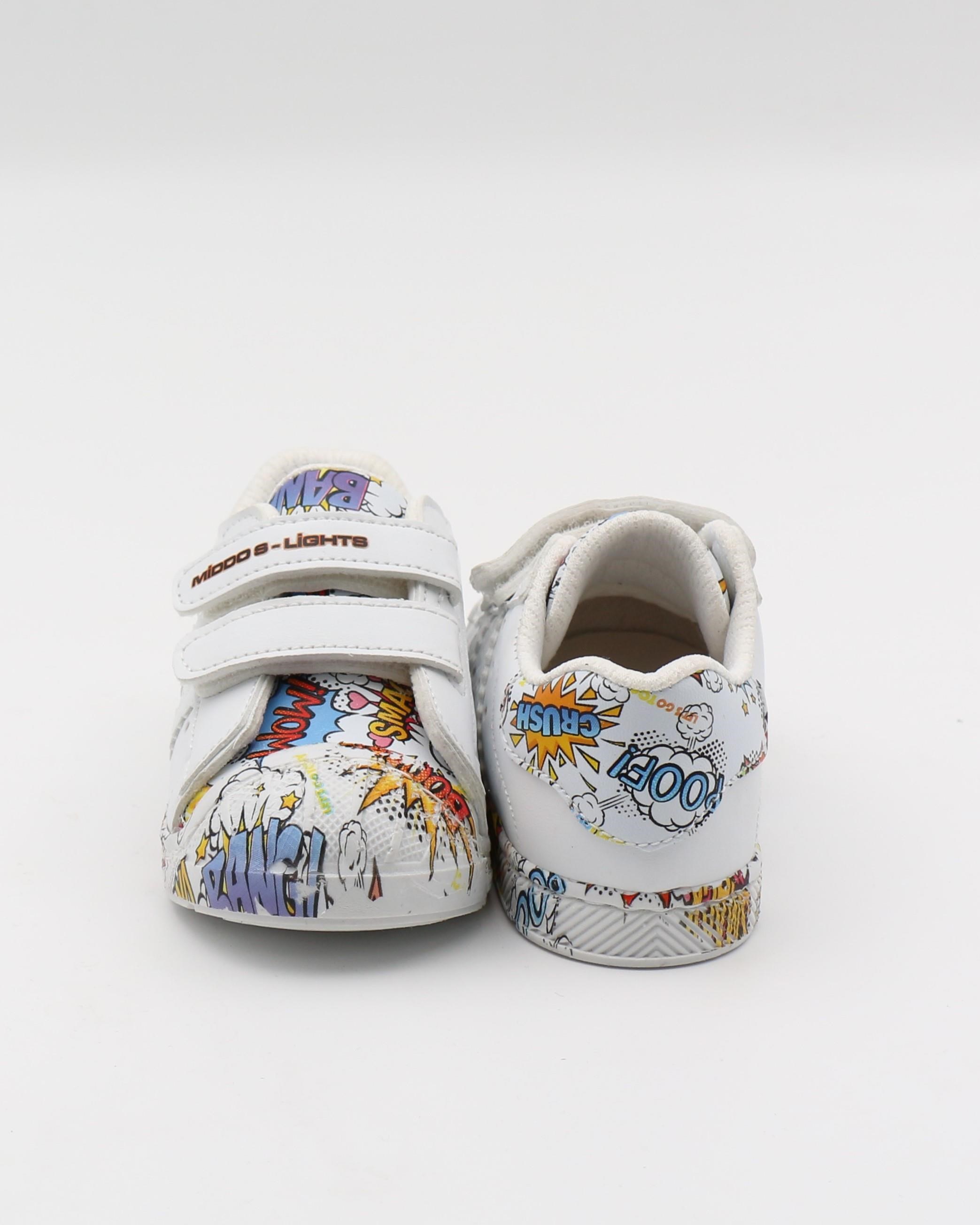 Nesil Shoes MW Star 19-24 Beyaz Bebe İlkadım Spor  