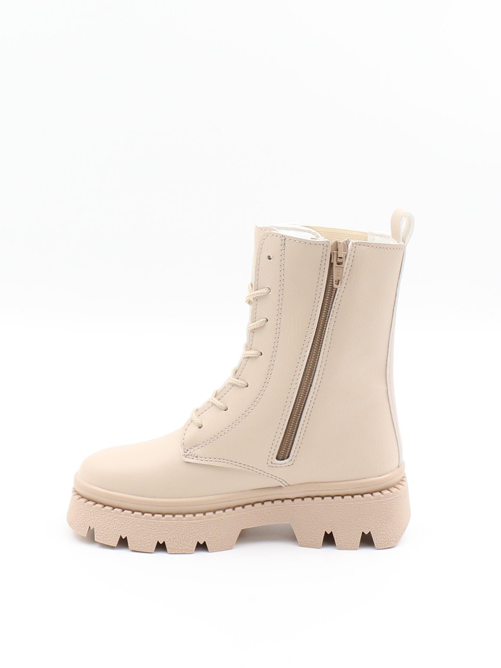 Pinokyo Londra Bej 31-35 Sıcak Astar Kışlık Çocuk Bot