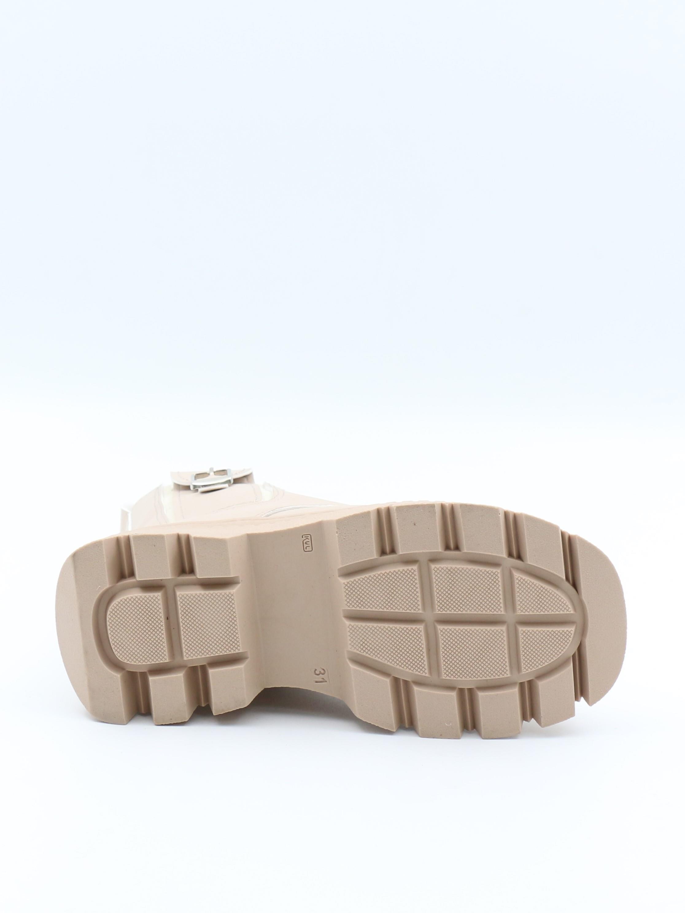 Pinokyo Londra Bej 31-35 Sıcak Astar Kışlık Çocuk Bot