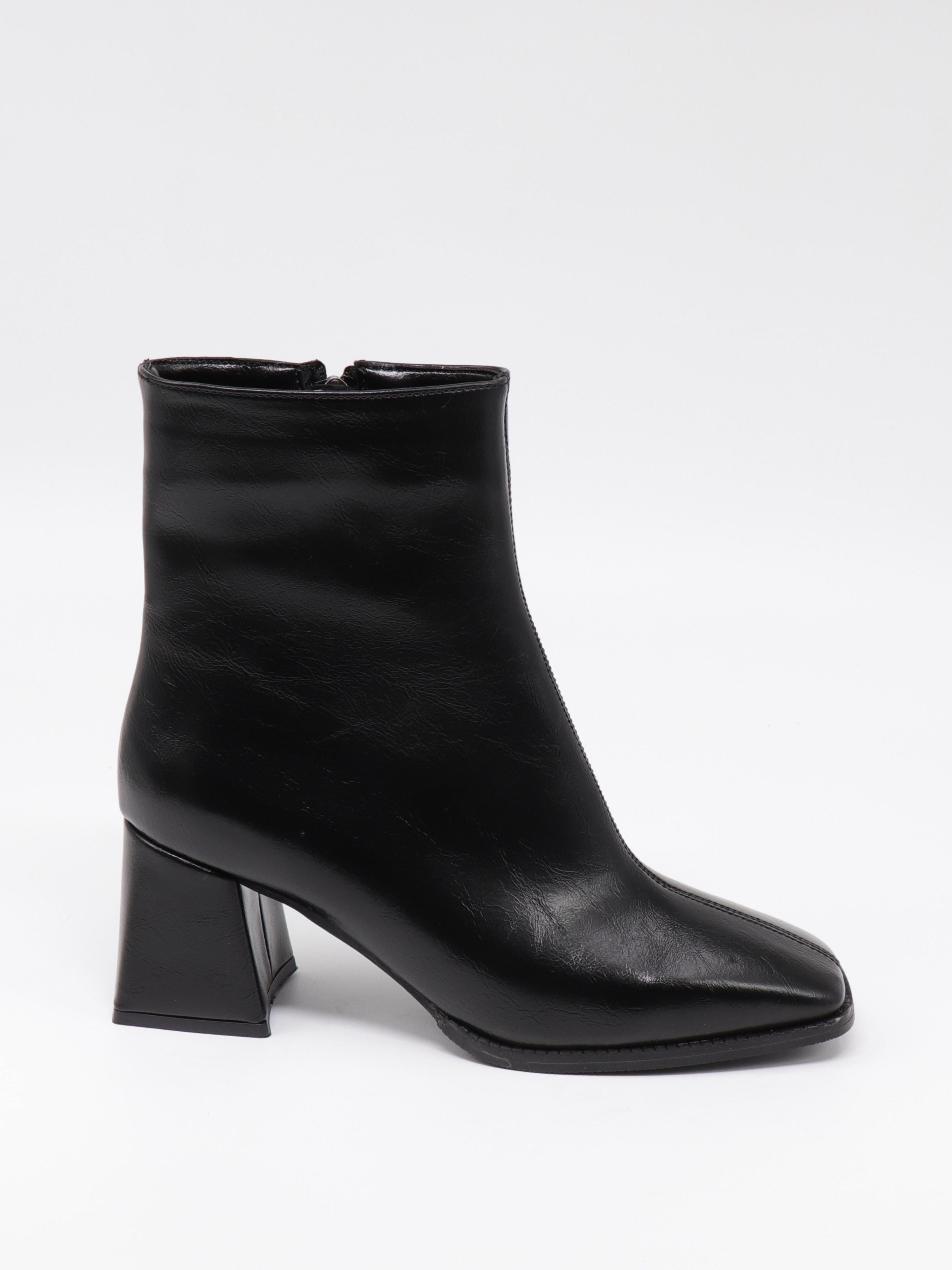 Nesil Shoes Rsl 2550 Siyah Topuklu Kadın Bot