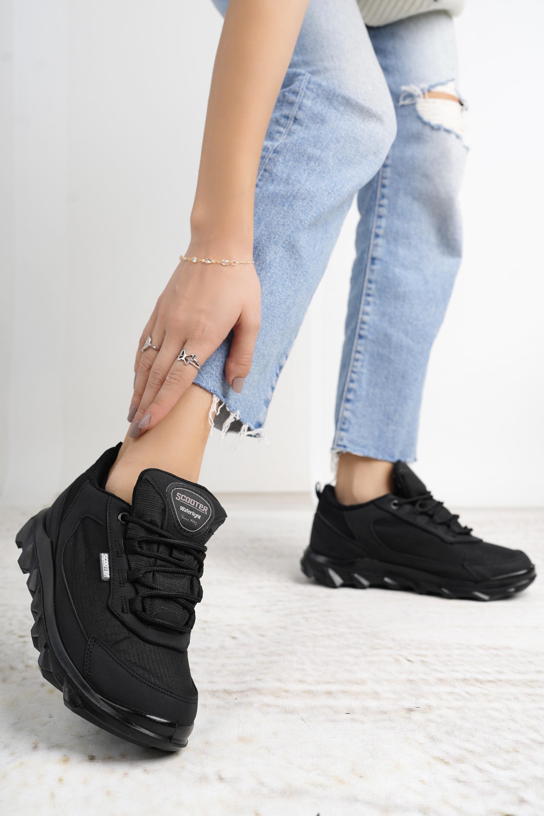 Scooter G7201 Siyah 36-40 Su Geçirmez Unisex Ayakkabı