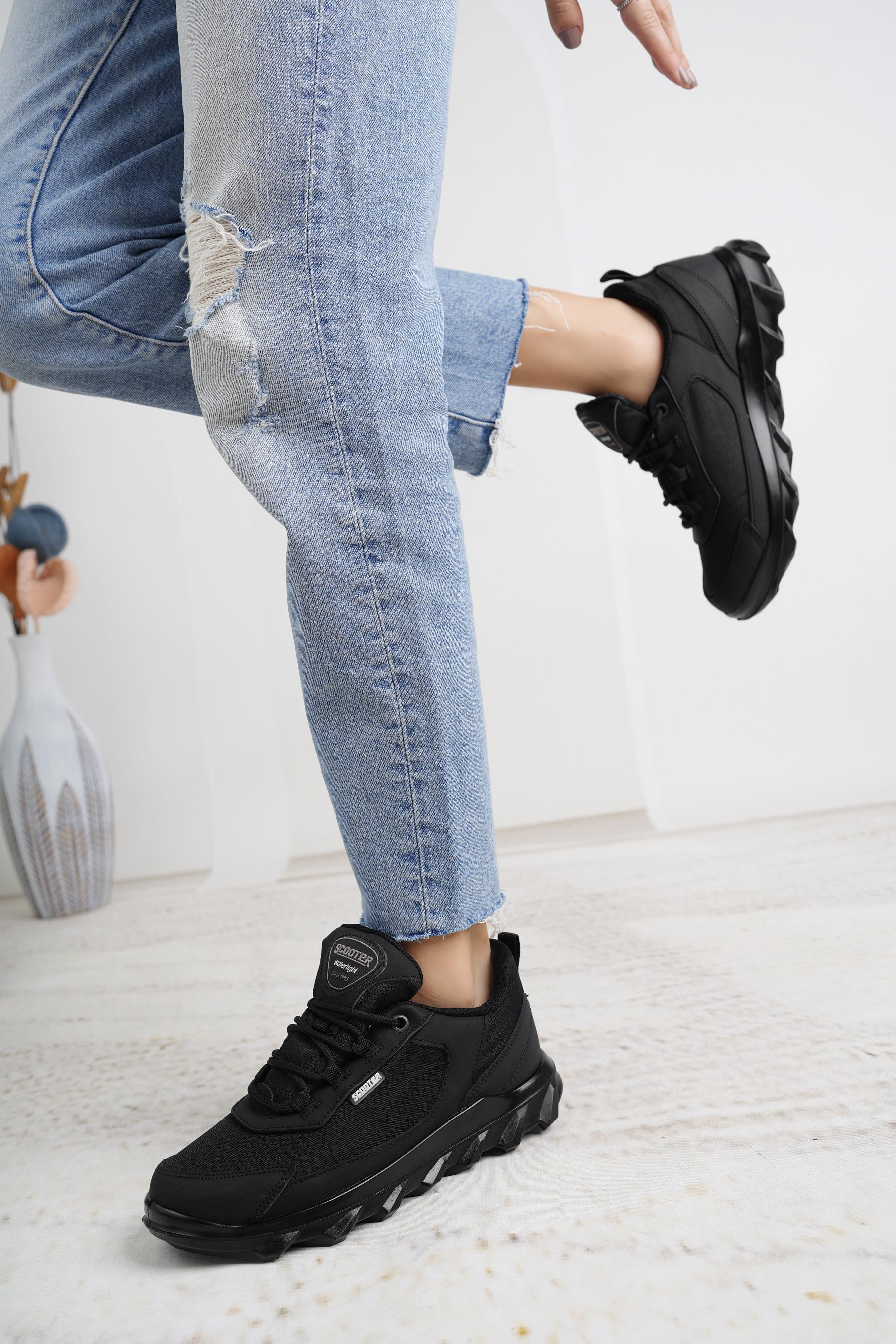 Scooter G7201 Siyah 36-40 Su Geçirmez Unisex Ayakkabı