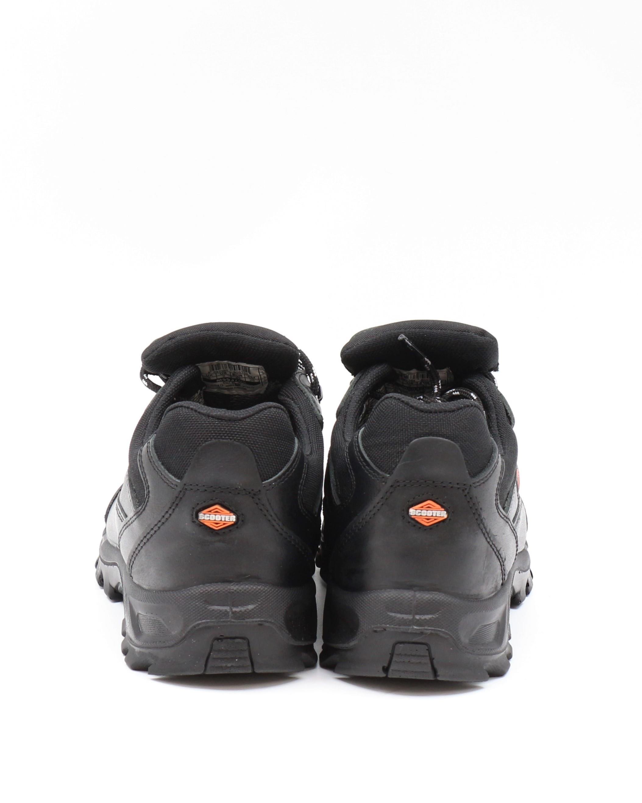 Scooter M 5537 SC Siyah Cilt Su Geçirmez Outdoor Erkek Ayakkabı