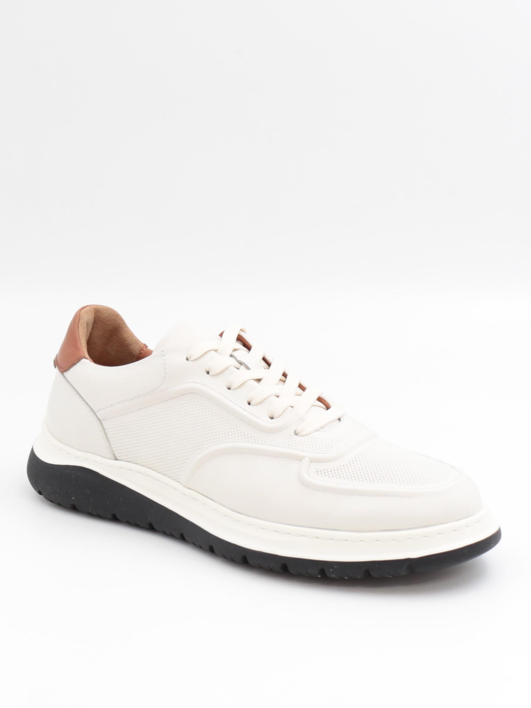 Togga 2228 Beyaz Hakiki Deri Günlük Erkek Sneakers