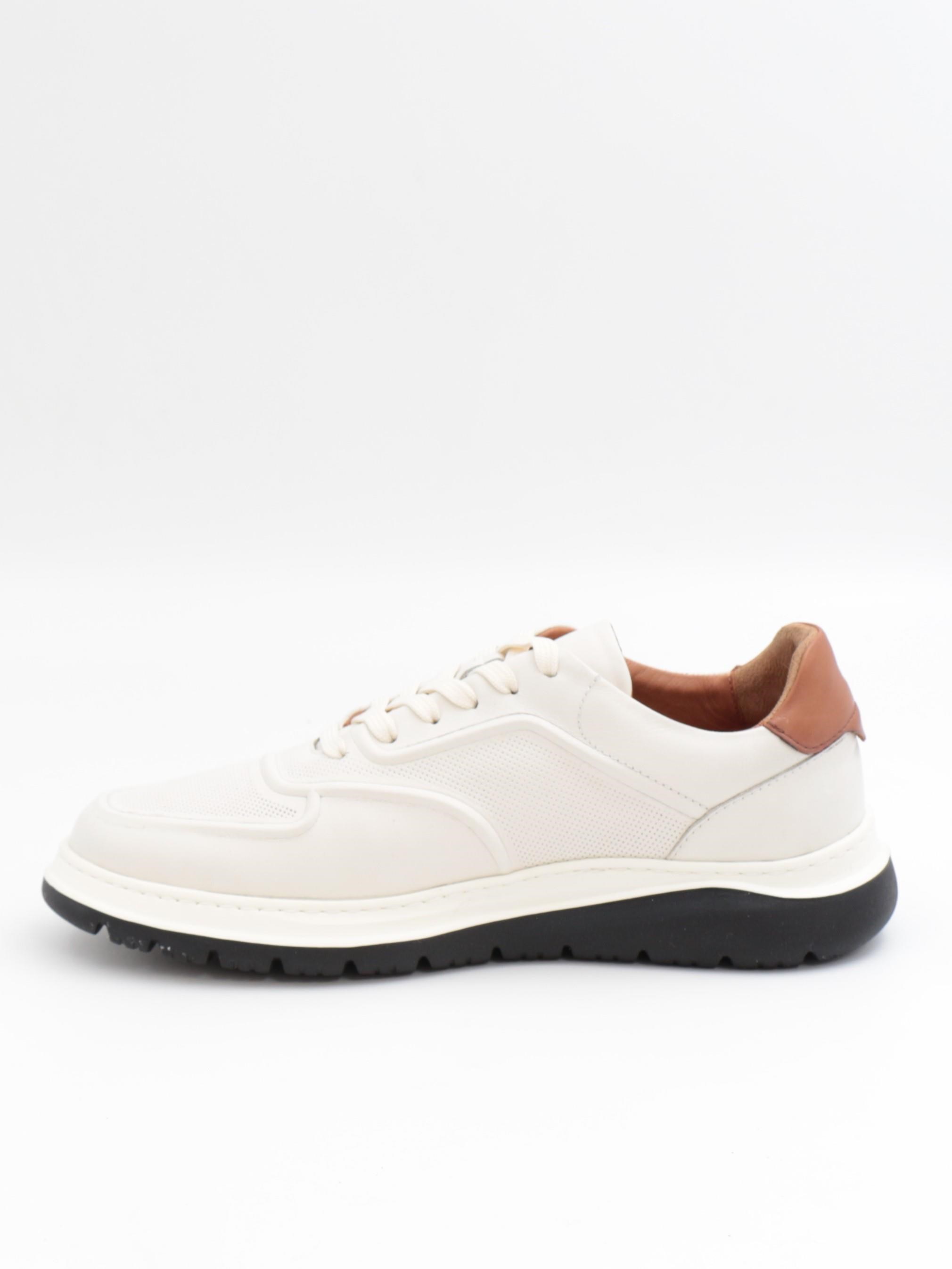 Togga 2228 Beyaz Hakiki Deri Günlük Erkek Sneakers