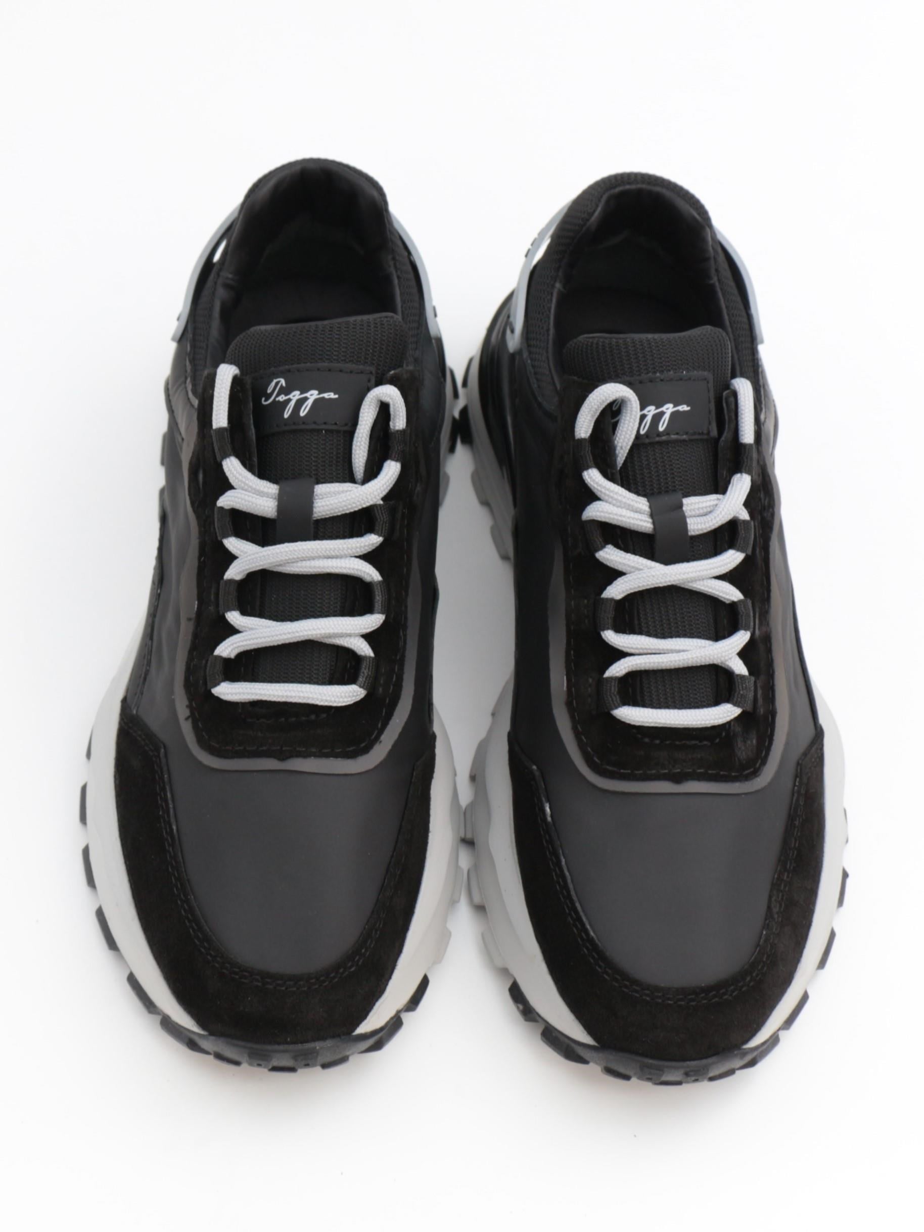 Togga 2423 Siyah Süet&Tekstil Günlük Erkek Sneakers