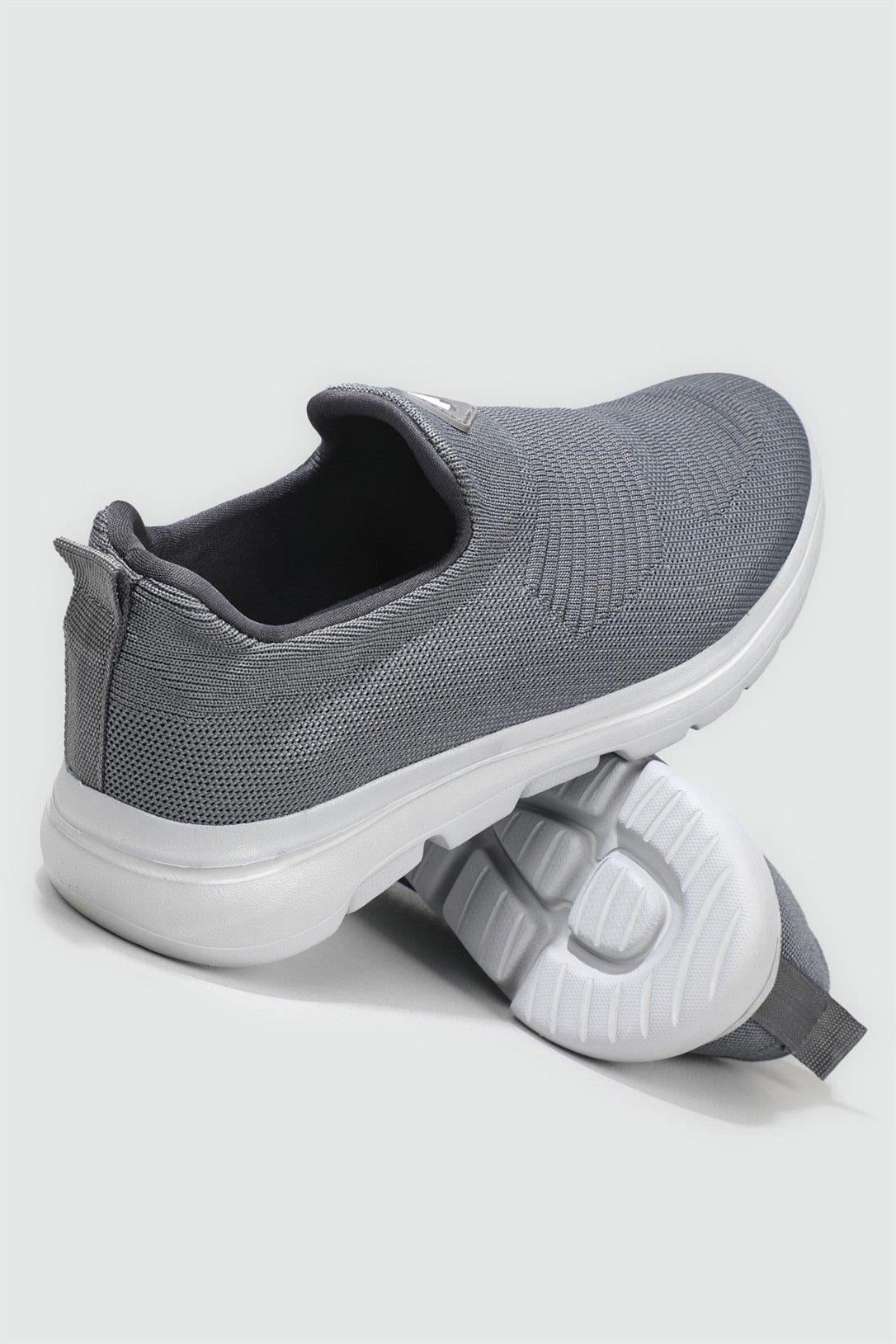 Wickers 2480 Füme Triko Memory Foam Erkek Spor Ayakkabı