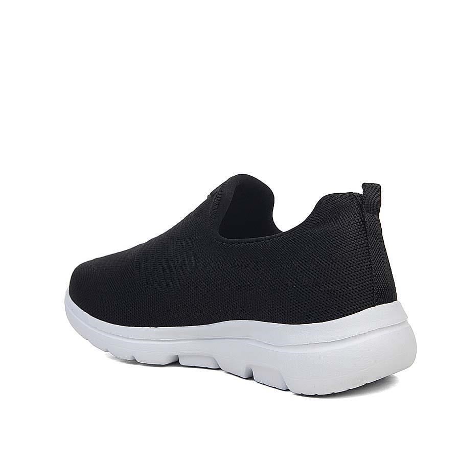 Wickers 2480 Siyah Beyaz Triko Memory Foam Erkek Spor Ayakkabı