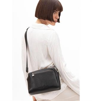 Benetton 1475 Siyah Çapraz Bayan Çanta