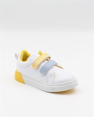 Benetton 31113 Beyaz 26-30 Cırtlı Çocuk Spor Ayakkabı