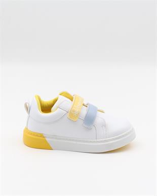 Benetton 31113 Beyaz 26-30 Cırtlı Çocuk Spor Ayakkabı