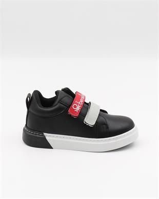 Benetton 31113 Siyah 26-30 Cırtlı Çocuk Spor Ayakkabı