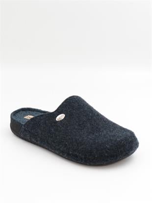 Bento 12115 Lacivert Kışlık Anatomik Önü Kapalı Erkek Terlik