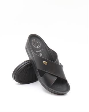 Bento 15032 Siyah Anatomik Kadın Terlik