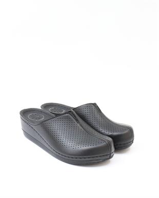 Bento 15050 Siyah Burnu Kapalı Anatomik Kadın Terlik