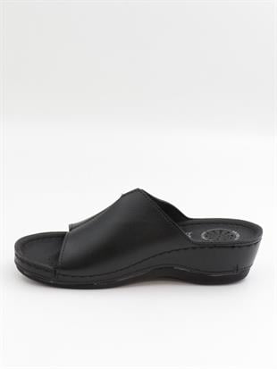 Bento 15069 Siyah 36-41 Anatomik Dolgu Kadın Terlik