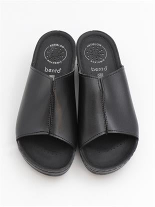 Bento 15069 Siyah 36-41 Anatomik Dolgu Kadın Terlik
