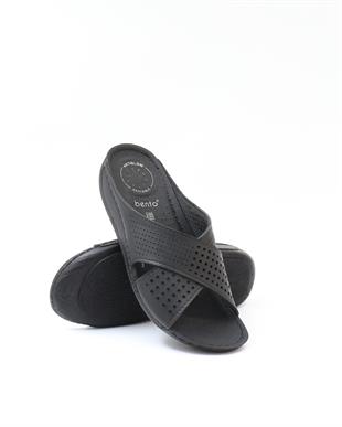 Bento 16004 Siyah Anatomik Kadın Terlik