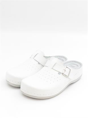 Bento 32003 Beyaz 36-41 Anatomik Önü Kapalı Sabo Terlik