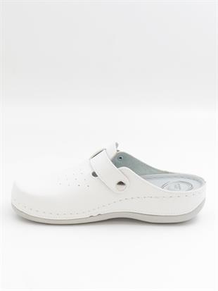 Bento 32003 Beyaz 36-41 Anatomik Önü Kapalı Sabo Terlik