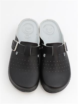 Bento 32003 Siyah 36-41 Anatomik Önü Kapalı Sabo Terlik