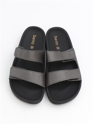 Bento 43003 Platin Cırtlı Anatomik Islak Zemin Kadın Terlik