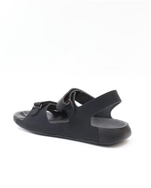 Bento 66006 Siyah Anatomik Cırtlı Erkek Sandalet