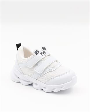 Cool Caty 22-26 Beyaz Işıklı Bebe Spor Ayakkabı
