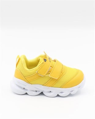 Cool Caty 22-26 Sarı Işıklı Bebe Spor Ayakkabı