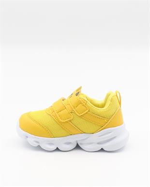 Cool Caty 22-26 Sarı Işıklı Bebe Spor Ayakkabı