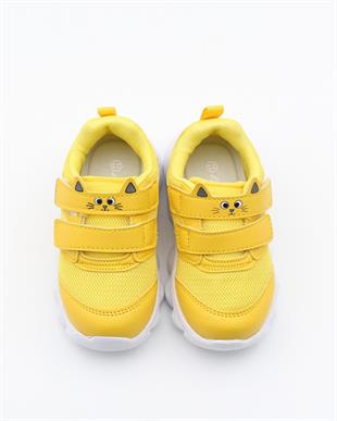 Cool Caty 22-26 Sarı Işıklı Bebe Spor Ayakkabı