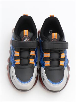 Cool Fred 31-36 Siyah Saks Çocuk Spor Ayakkabı