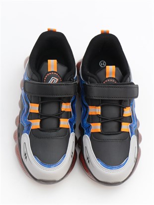 Cool Fred 31-36 Siyah Saks Çocuk Spor Ayakkabı