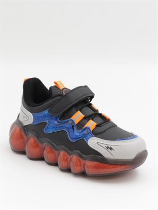 Cool Fred 31-36 Siyah Saks Çocuk Spor Ayakkabı