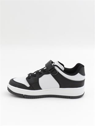 Cool Haykat 31-36 Siyah Beyaz Çocuk Spor Ayakkabı