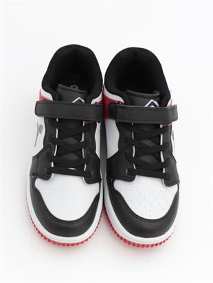 Cool Haykat 31-36 Siyah Beyaz Kırmızı Çocuk Spor Ayakkabı