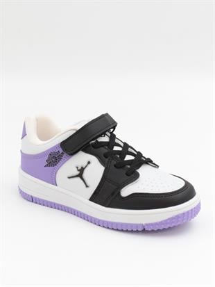 Cool Haykat 31-36 Siyah Mor Çocuk Spor Ayakkabı