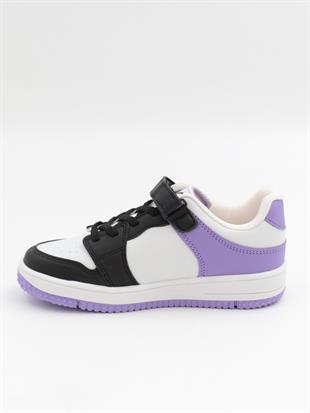 Cool Haykat 31-36 Siyah Mor Çocuk Spor Ayakkabı