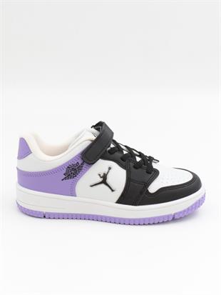 Cool Haykat 31-36 Siyah Mor Çocuk Spor Ayakkabı