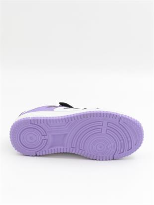 Cool Haykat 31-36 Siyah Mor Çocuk Spor Ayakkabı
