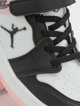 Cool Haykat 31-36 Siyah Pudra Çocuk Spor Ayakkabı