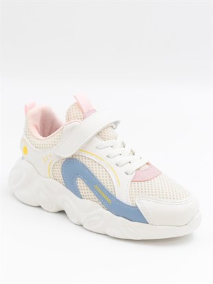 Cool Kelvin 31-36 Bej Çocuk Spor Ayakkabı