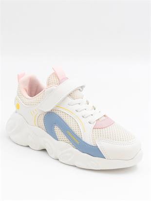 Cool Kelvin 31-36 Bej Çocuk Spor Ayakkabı