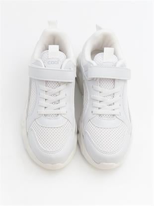 Cool Kelvin 31-36 Beyaz Çocuk Spor Ayakkabı