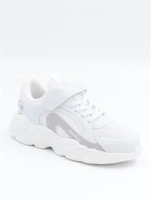 Cool Kelvin 31-36 Beyaz Çocuk Spor Ayakkabı