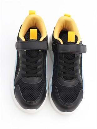Cool Kelvin 31-36 Siyah Çocuk Spor Ayakkabı